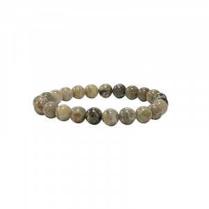 Bracelet corail fossile 4 à 8 mm