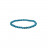 Bracelet Howlite teintée bleue turquoise boules 4 à 12 mm