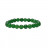 Bracelet Jade Taipei (teinté) boules 4 à 8 mm (lot 5 pcs)