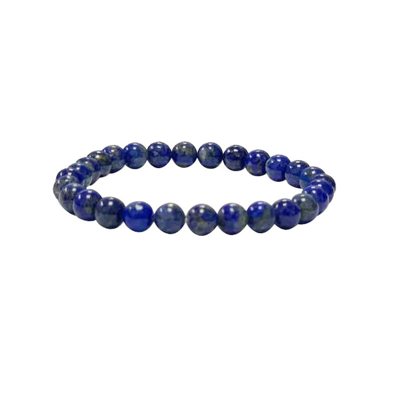 Bracelet Lapis extra boules 4 à 8 mm