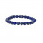 Bracelet Lapis extra boules 4 à 8 mm