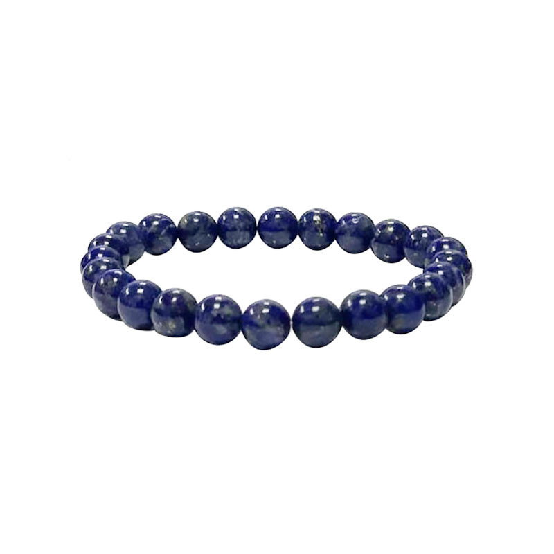 Bracelet Lapis extra boules 4 à 8 mm