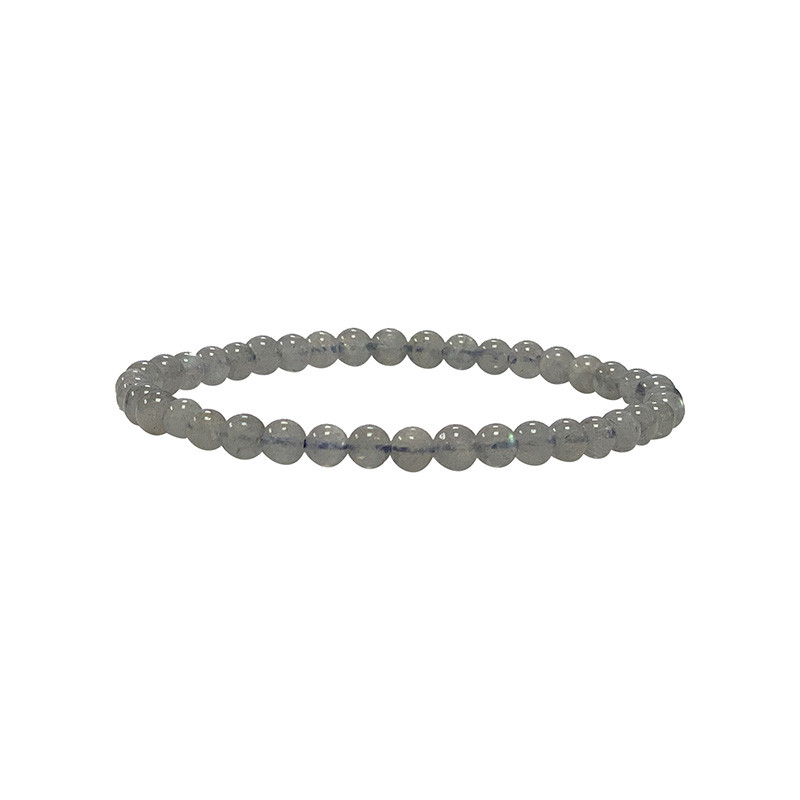 Bracelet Labradorite boules 3 à 8 mm
