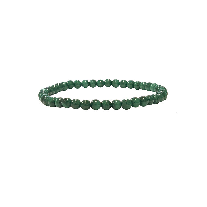 Bracelet Malachite boules 4 à 8 mm