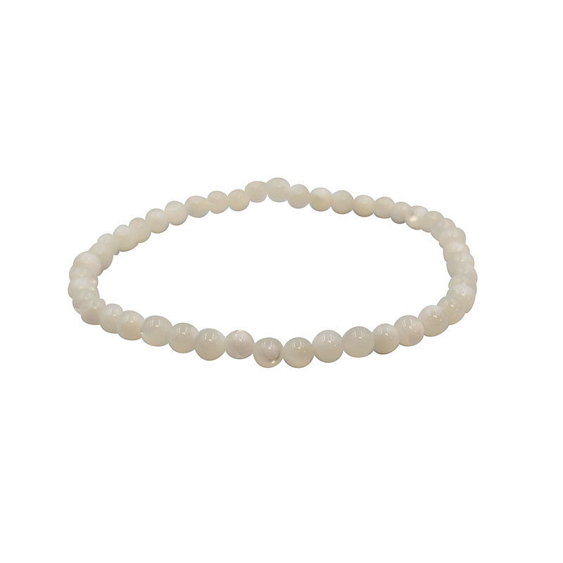 Bracelet nacre boules 4 à 8 mm