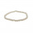 Bracelet nacre boules 4 à 8 mm