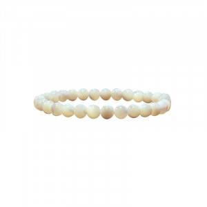 Bracelet nacre boules 4 à 8 mm