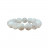 Bracelet Cristal de roche craquelé - boules de 8 à 14 mm