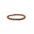 Bracelet Jaspe rouge boules de  4 à 10 mm