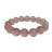 Bracelet Quartz rose boules de 4 à 10mm
