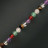 Collier multi boules 4 à 10 mm - 42cm