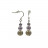 Boucles d'oreilles en Argent 925 – Différentes matières – Lot de 3 paires
