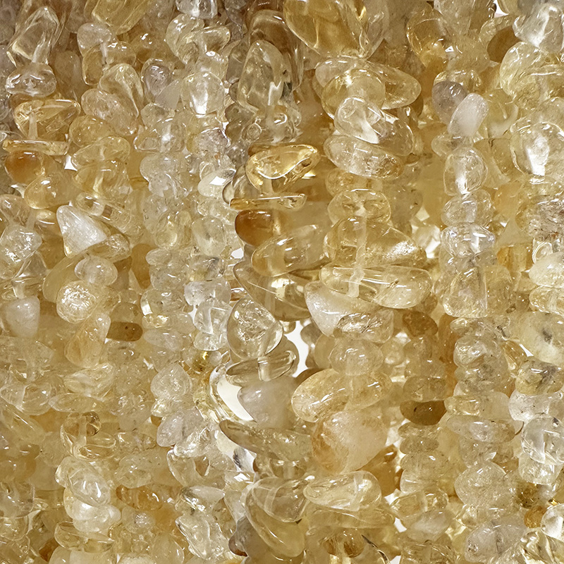 Collier Améthyste chauffée Citrine Baroque extra 85 cm