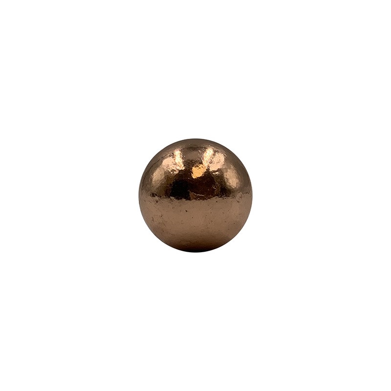Sphère Polie en Cuivre - La Pièce