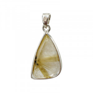 Pendentif Quartz rutile - Pièce unique - 202512_122