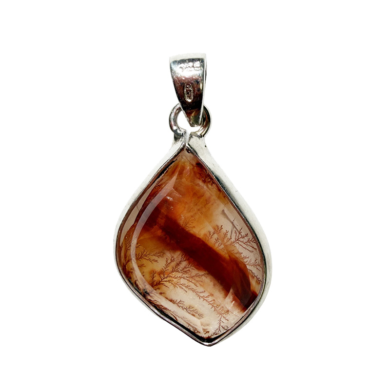Pendentif Quartz hématoïde - Pièce unique - 202512_174