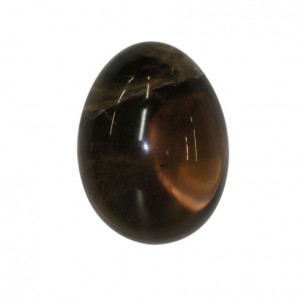 Oeuf - Quartz fumé - Madagascar