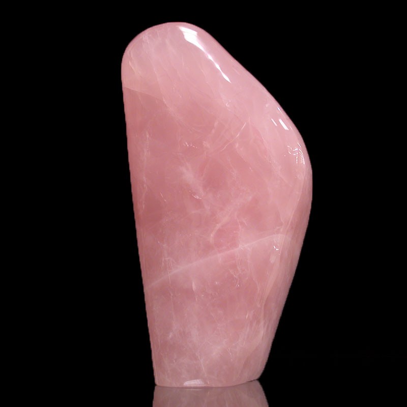Quartz rose - Forme libre toute Polie - Madagascar