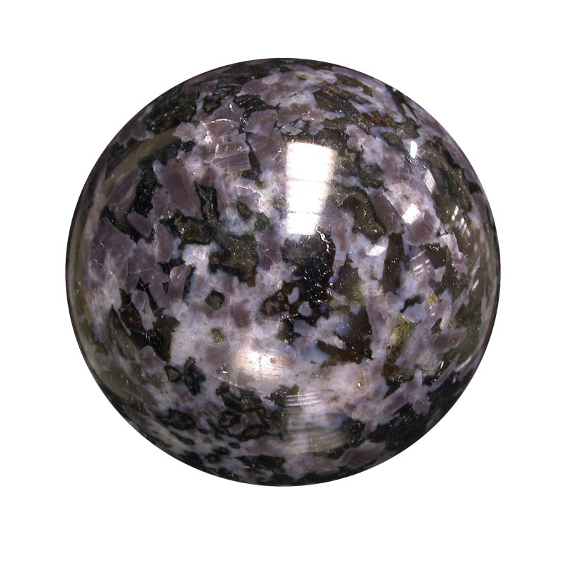 Sphère gabbro (merlinite) Madagascar