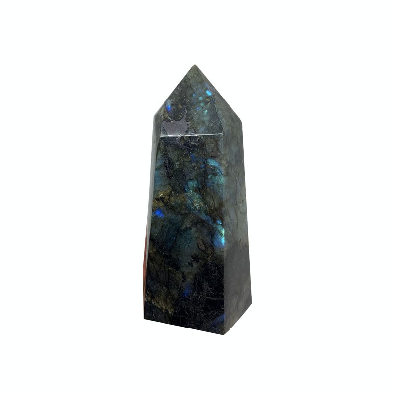 Prisme pointe polie - Labradorite - Madagascar - La pièce