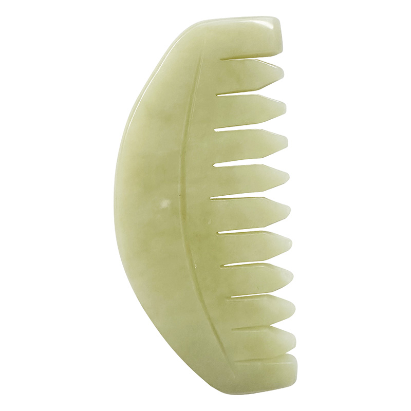 Peigne Massant en Jade