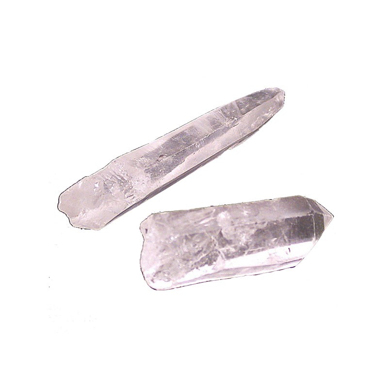 Quartz laser et pointes - le sachet d'1 kg