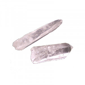 Quartz laser et pointes - le sachet d'1 kg
