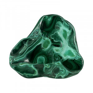 Chrysocolle et Malachite polie - Pièce unique - 202501_205