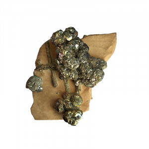 Rainbow Pyrite sur Limonite - Pièce unique - 202502_01