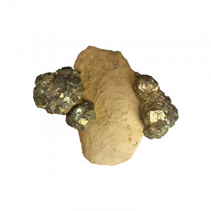 Rainbow Pyrite sur Limonite - Pièce unique - 202502_07