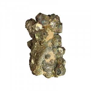 Rainbow Pyrite sur Limonite - Pièce unique - 202502_08