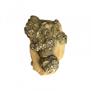 Rainbow Pyrite sur Limonite - Pièce unique - 202502_11