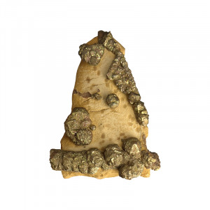 Rainbow Pyrite sur Limonite - Pièce unique - 202502_12