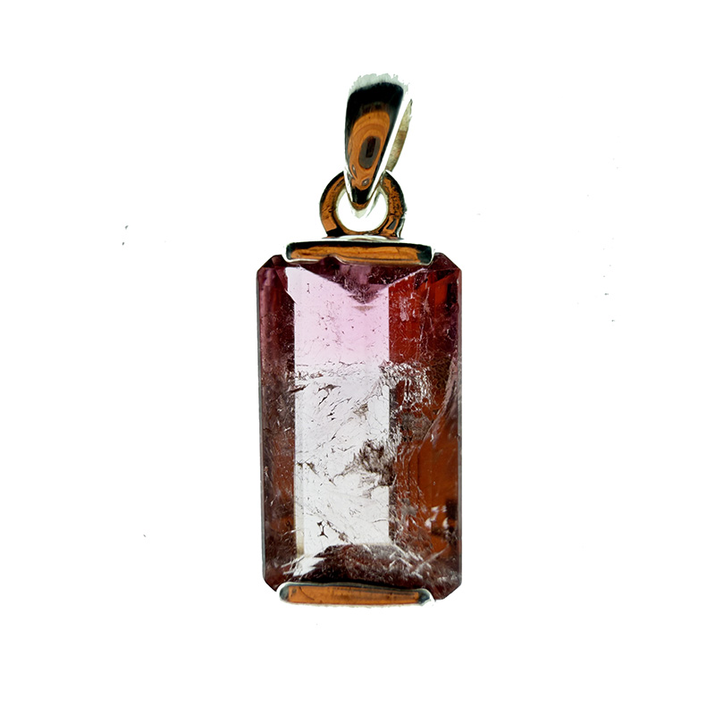Pendentif Tourmaline montage argent 925 - Pièce unique - 202511_114