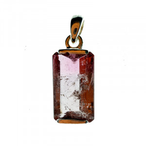 Pendentif Tourmaline montage argent 925 - Pièce unique - 202511_114