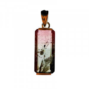 Pendentif Tourmaline montage argent 925 - Pièce unique - 202511_116
