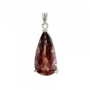 Pendentif Tourmaline montage argent 925 - Pièce unique - 202511_121