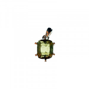 Pendentif Tourmaline montage argent 925 - Pièce unique - 202511_123