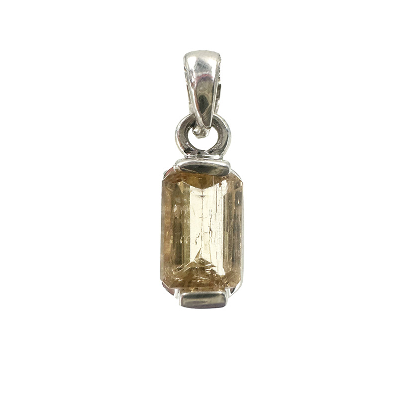 Pendentif Topaze impériale - Pièce unique - 202511_185