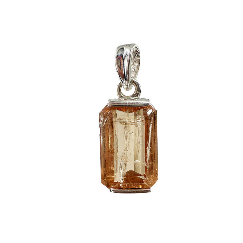 Pendentif Topaze impériale - Pièce unique - 202511_189