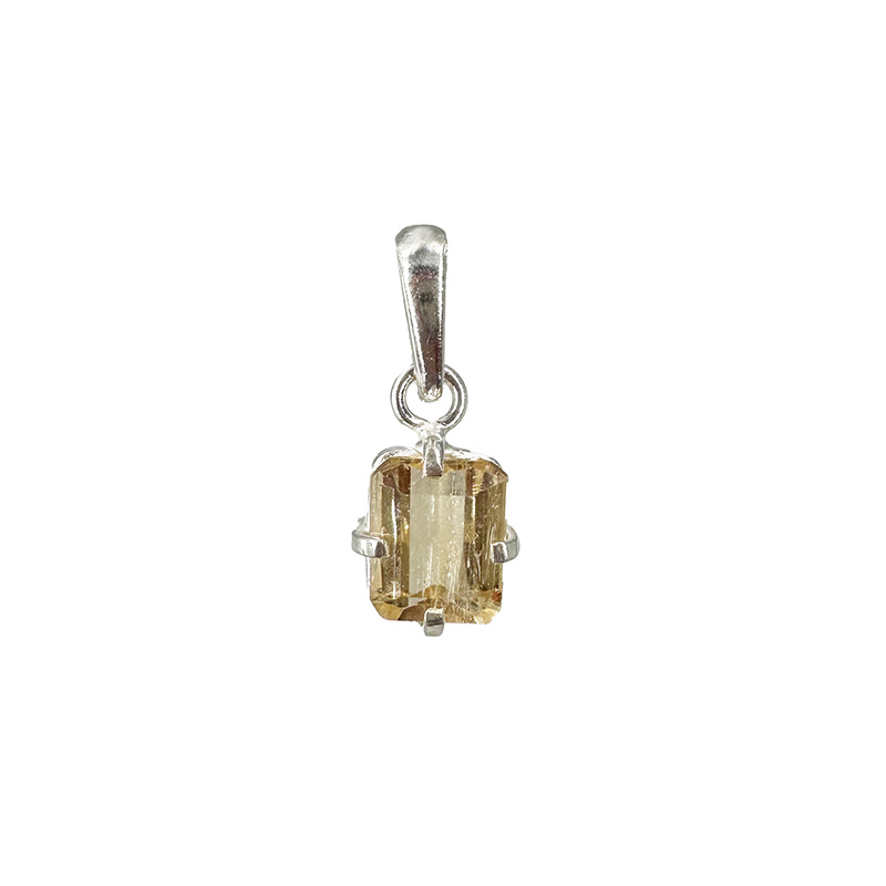 Pendentif Topaze impériale - Pièce unique - 202511_190