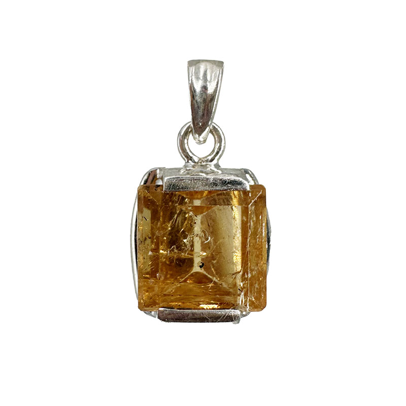 Pendentif Topaze impériale - Pièce unique - 202511_191
