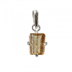 Pendentif Topaze impériale - Pièce unique - 202511_196