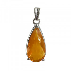 Pendentif Opale de feu - Pièce unique - 202511_220
