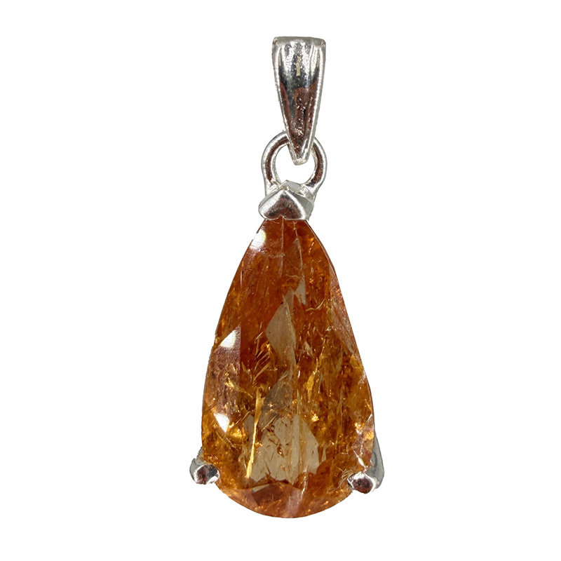 Pendentif Topaze impériale - Pièce unique - 202511_68