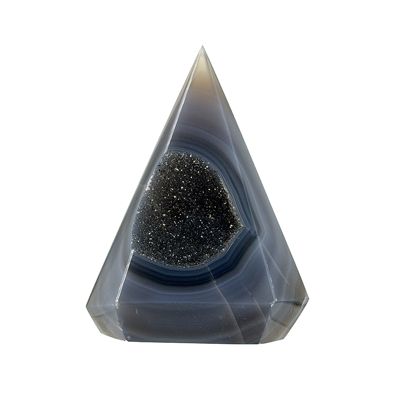 Prisme Agate cristallisée - Pièce unique - 202601_64