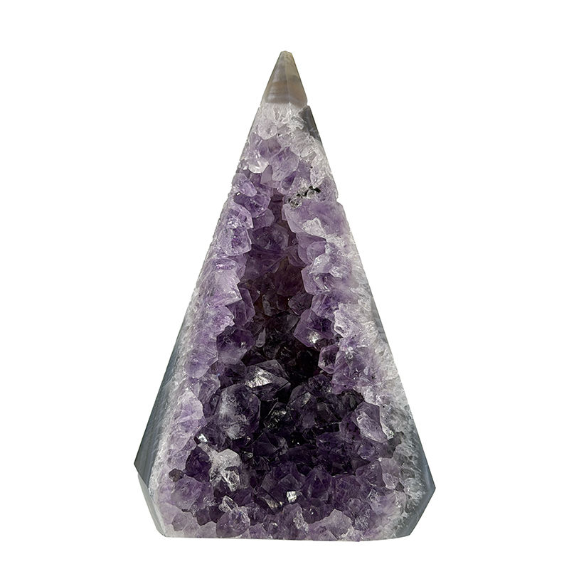 Prisme Agate cristallisée - Pièce unique - 202601_67