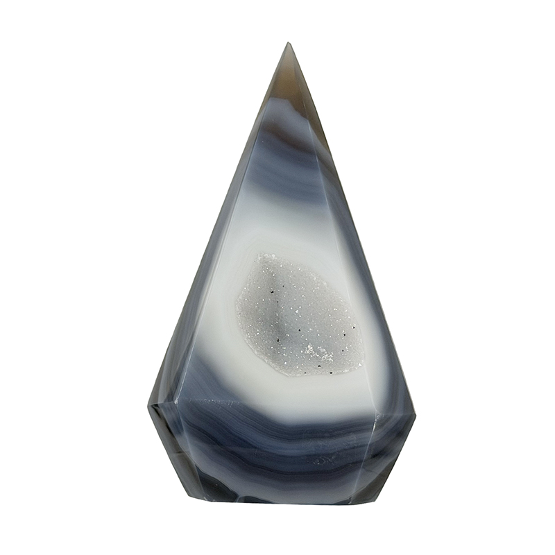 Prisme Agate cristallisée - Pièce unique - 202601_71