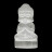 Statuette Bouddha en Sélénite