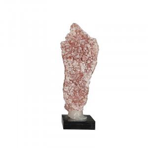 Calcédoine sur Apophyllite rouge - Pièce unique - 202512_182